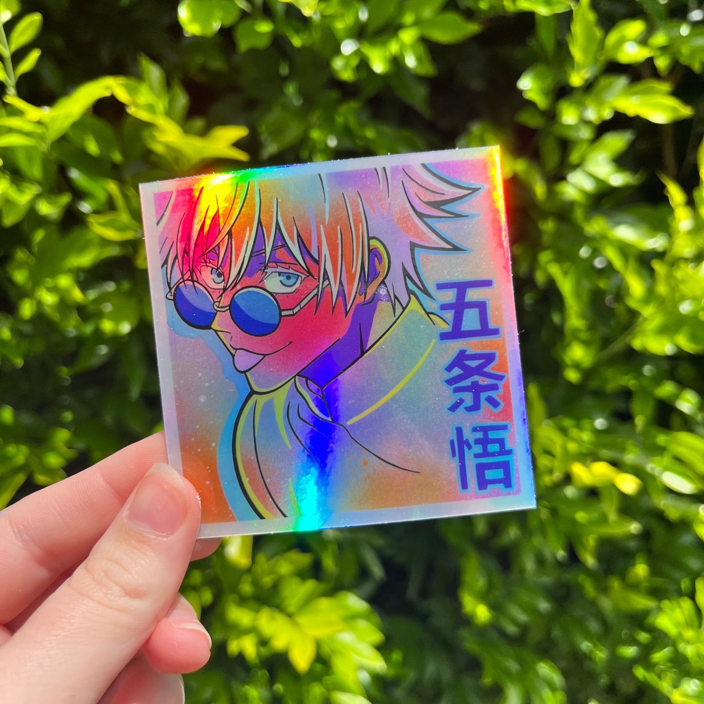 ‘High School Strongest’ Holographic Sticker