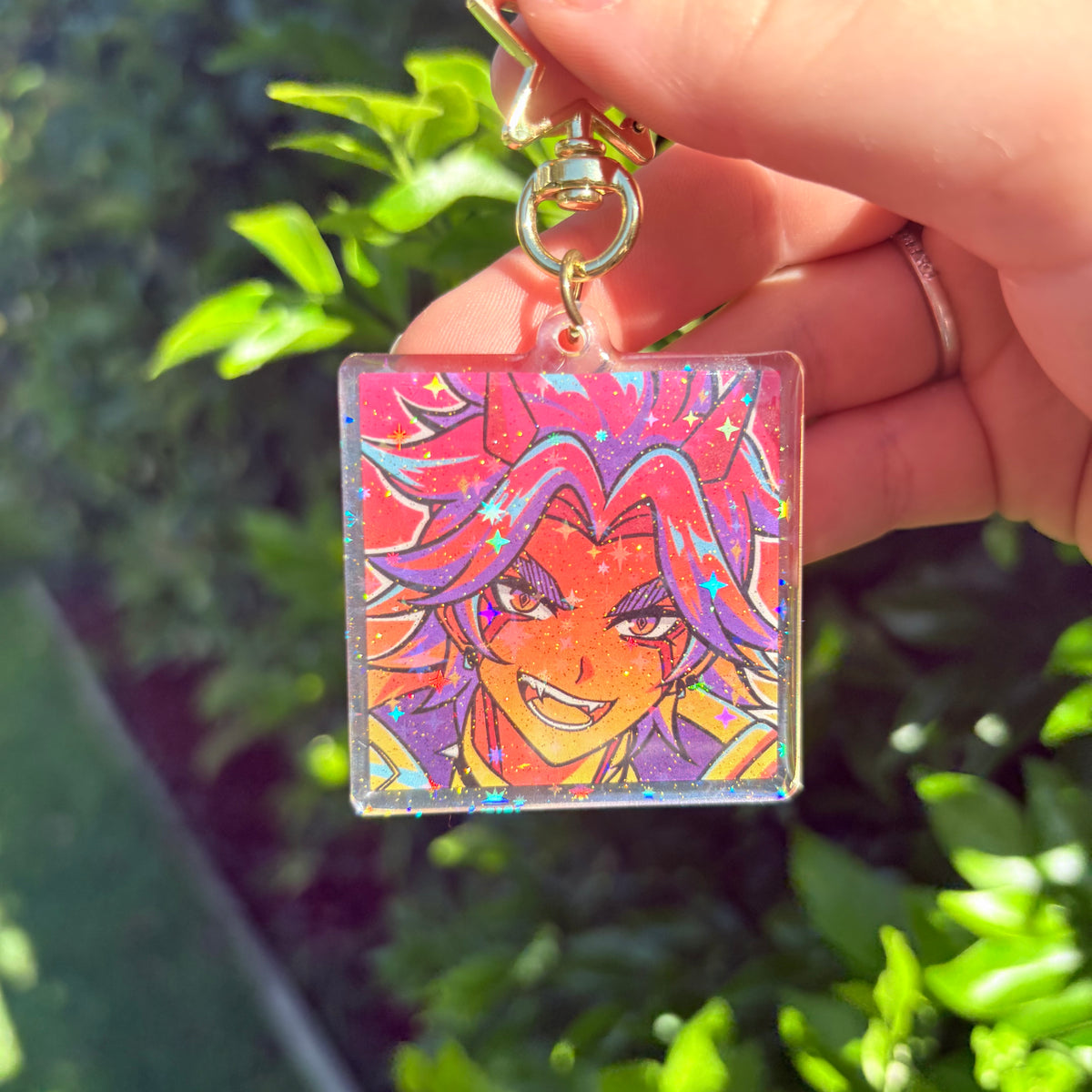 'The One and Oni' Acrylic Keychain