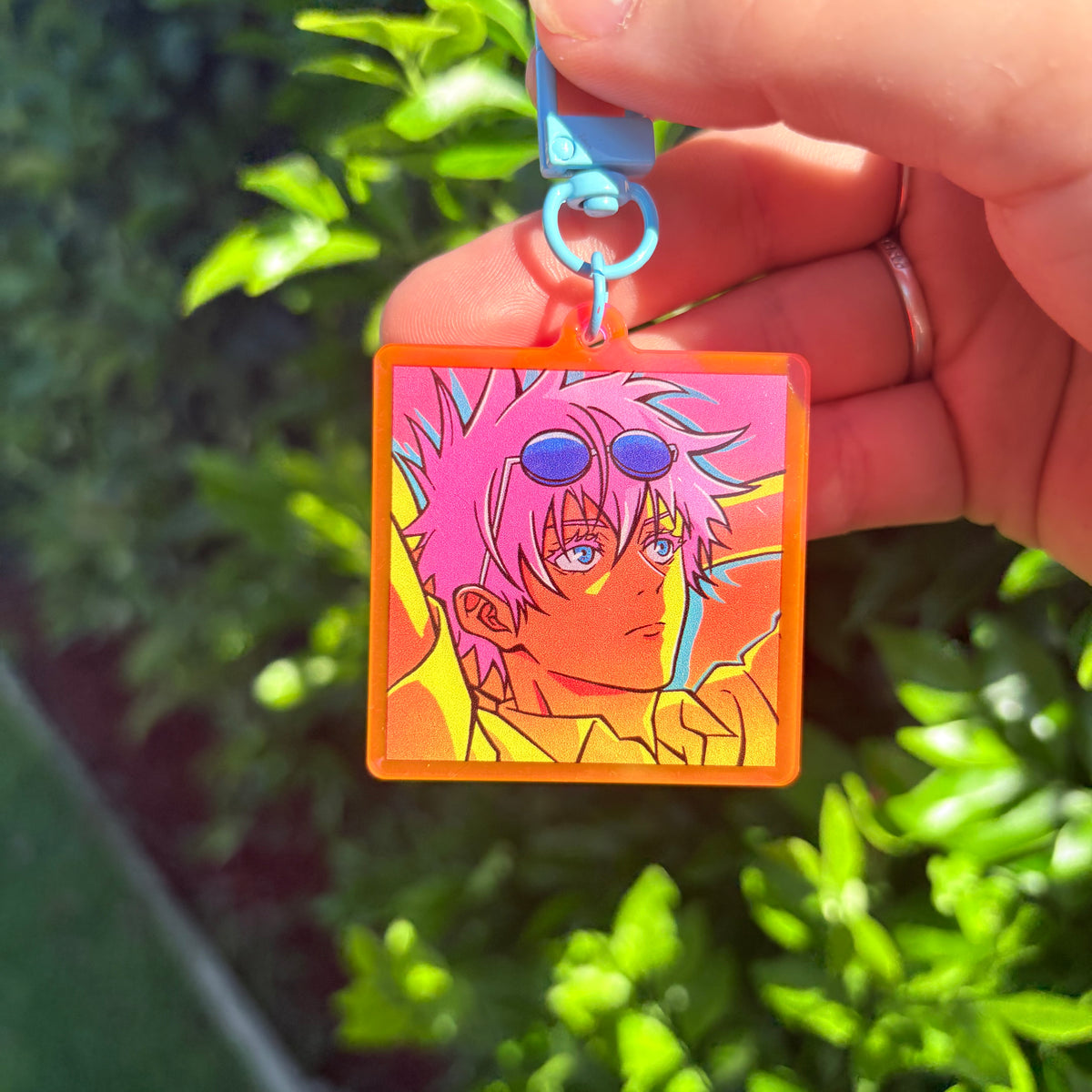 'Sunset Sorcerer' Acrylic Keychain