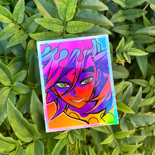 'Upper Two' Holographic Sticker