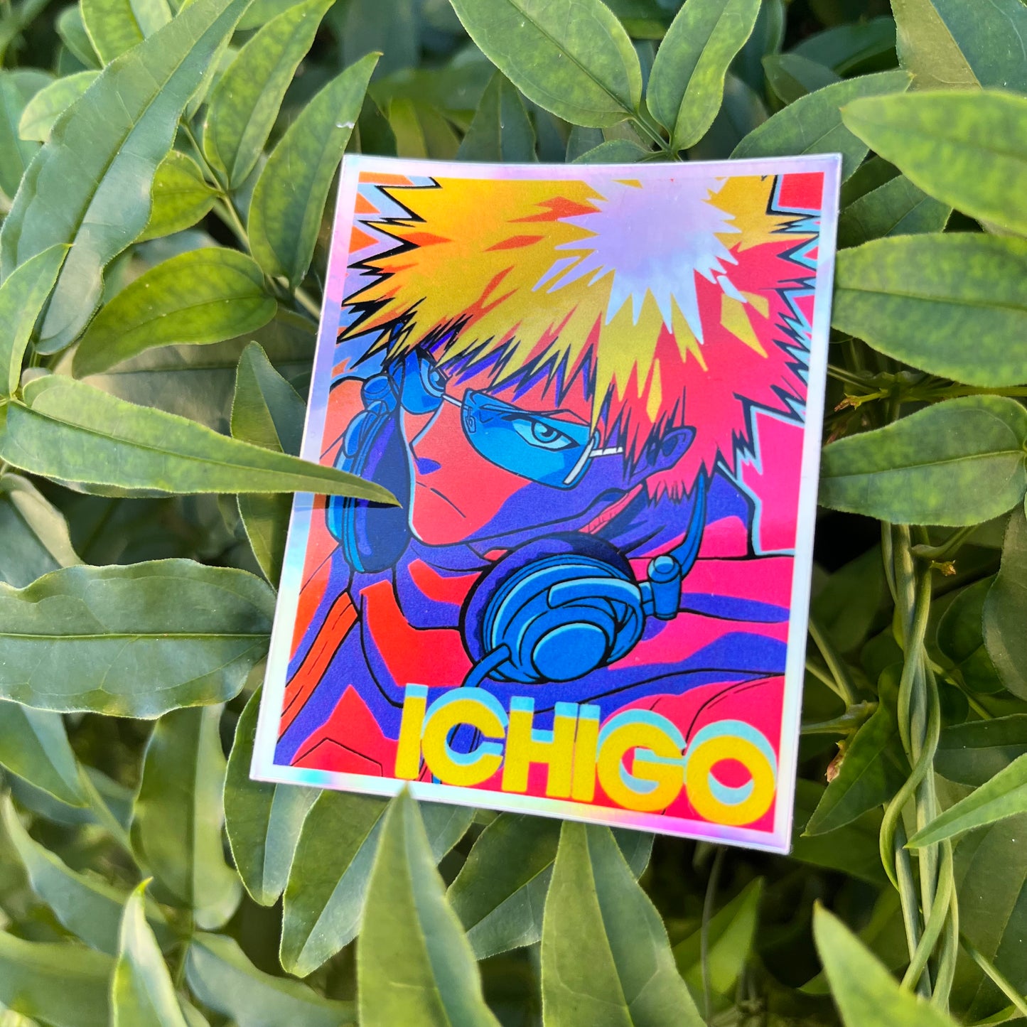 'Strawberry Jam' Holographic Sticker