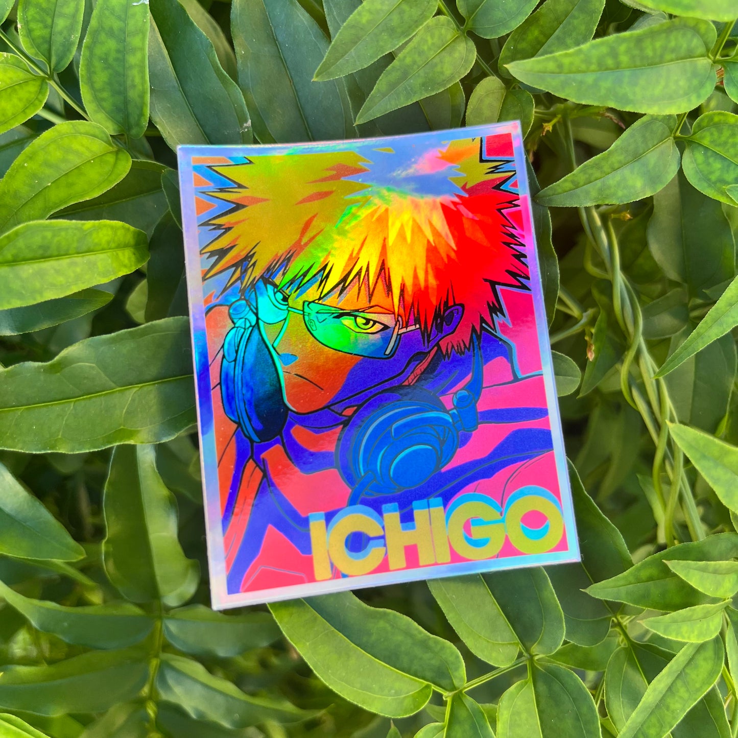 'Strawberry Jam' Holographic Sticker