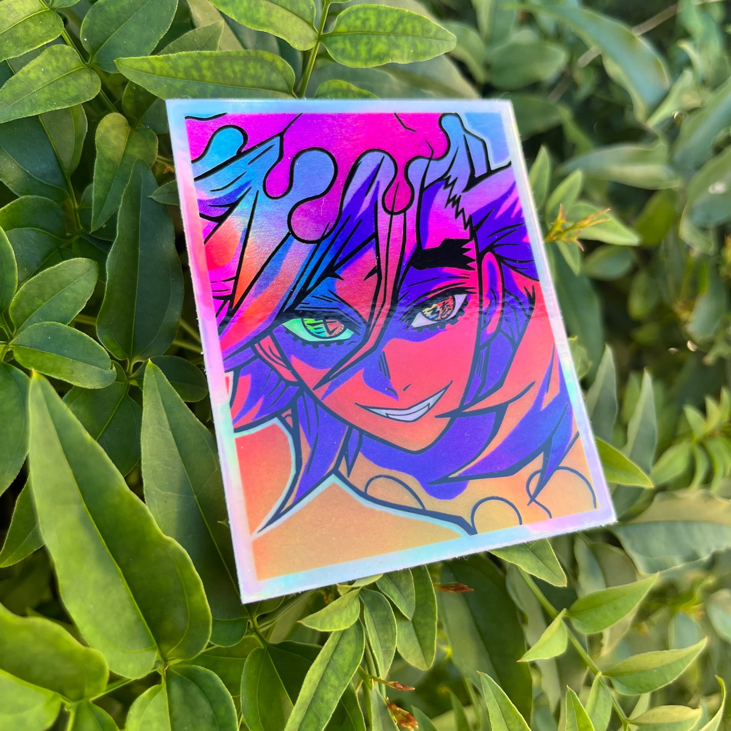 'Upper Two' Holographic Sticker