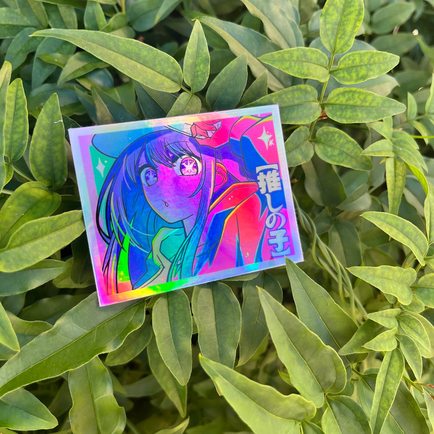 'Idol' Holographic Sticker