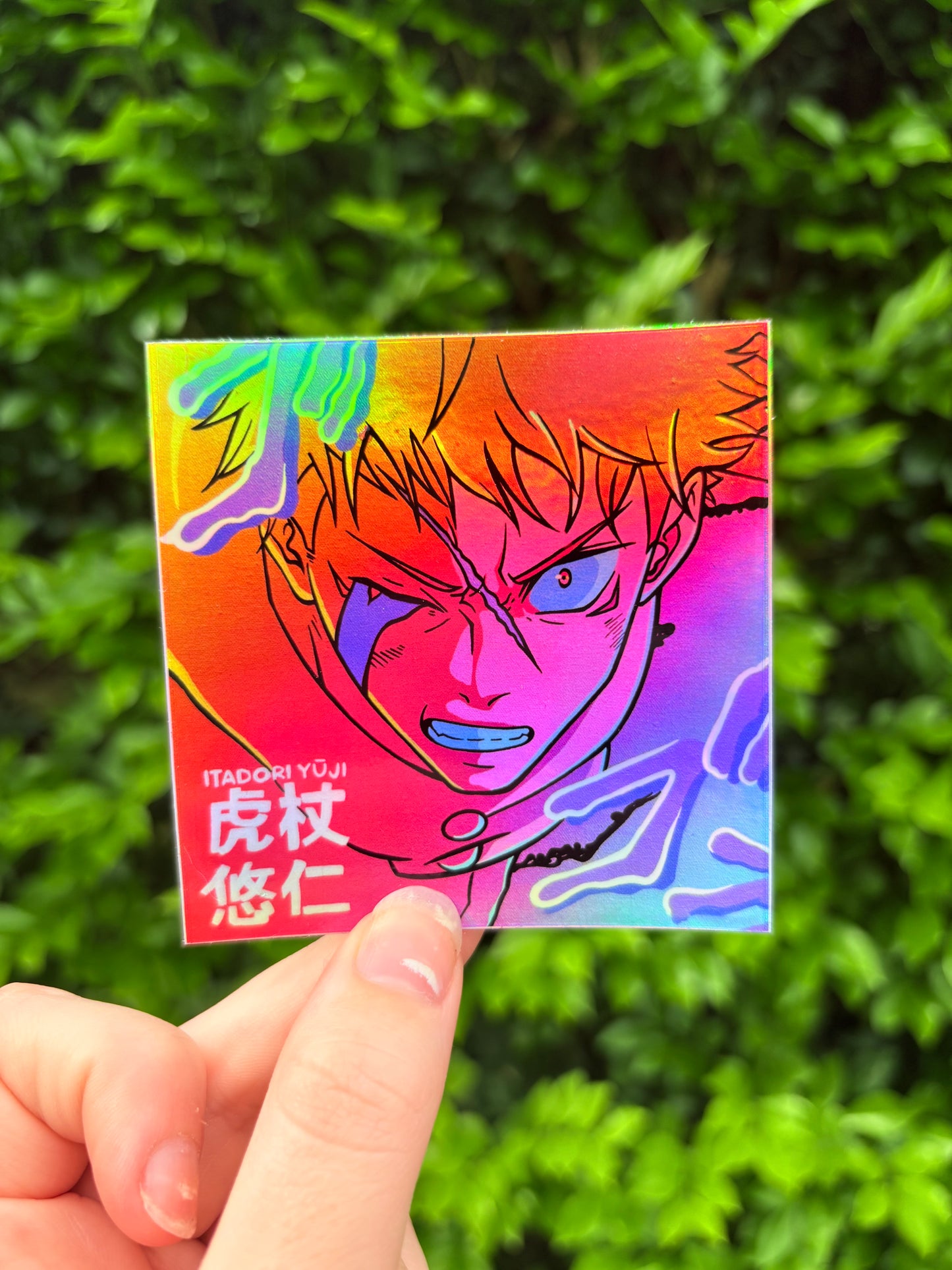 “Shibuya Streetfight” Holographic Sticker