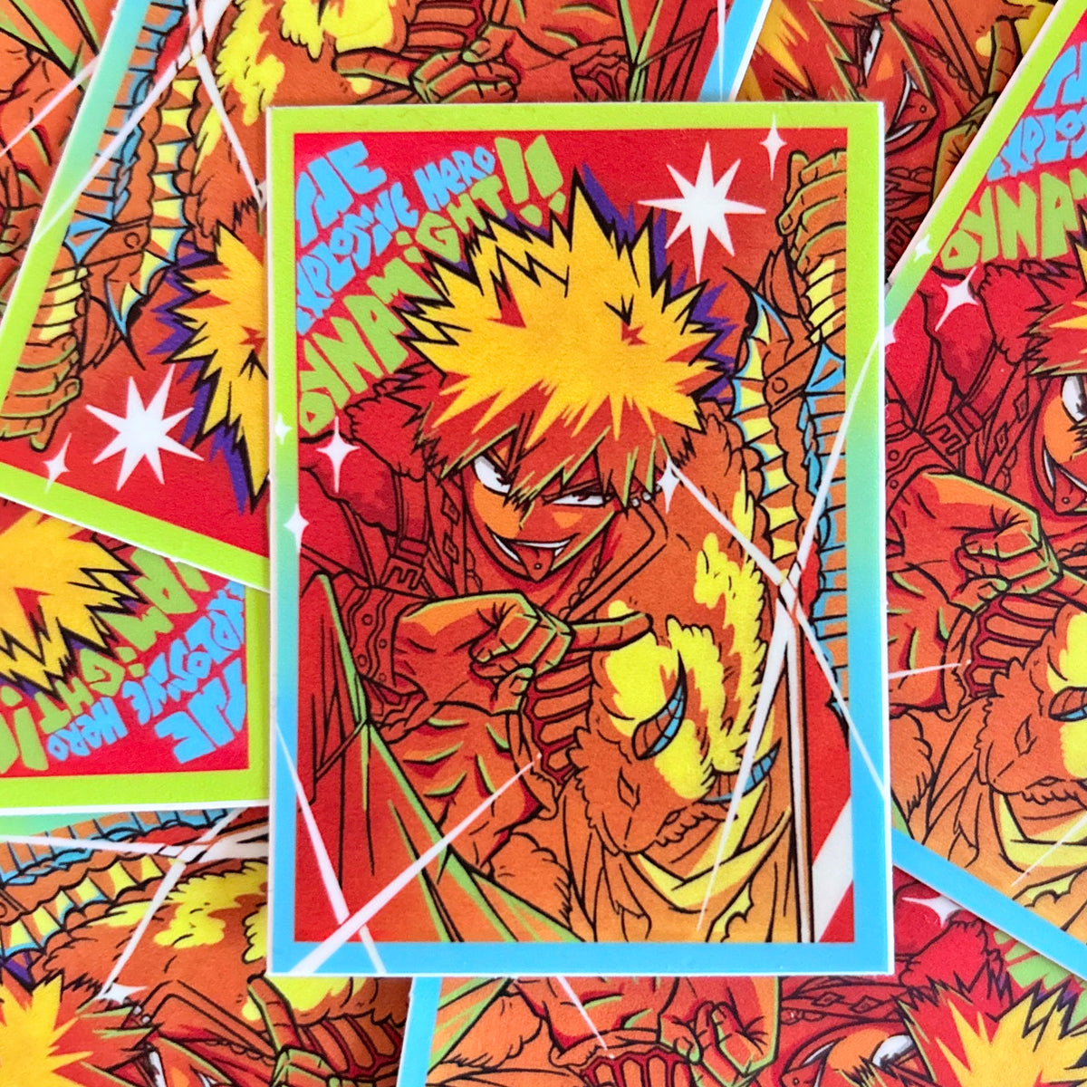 'Explosive Dynamight' Matte Sticker