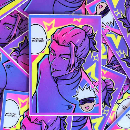 'Getou PBF' Matte Sticker