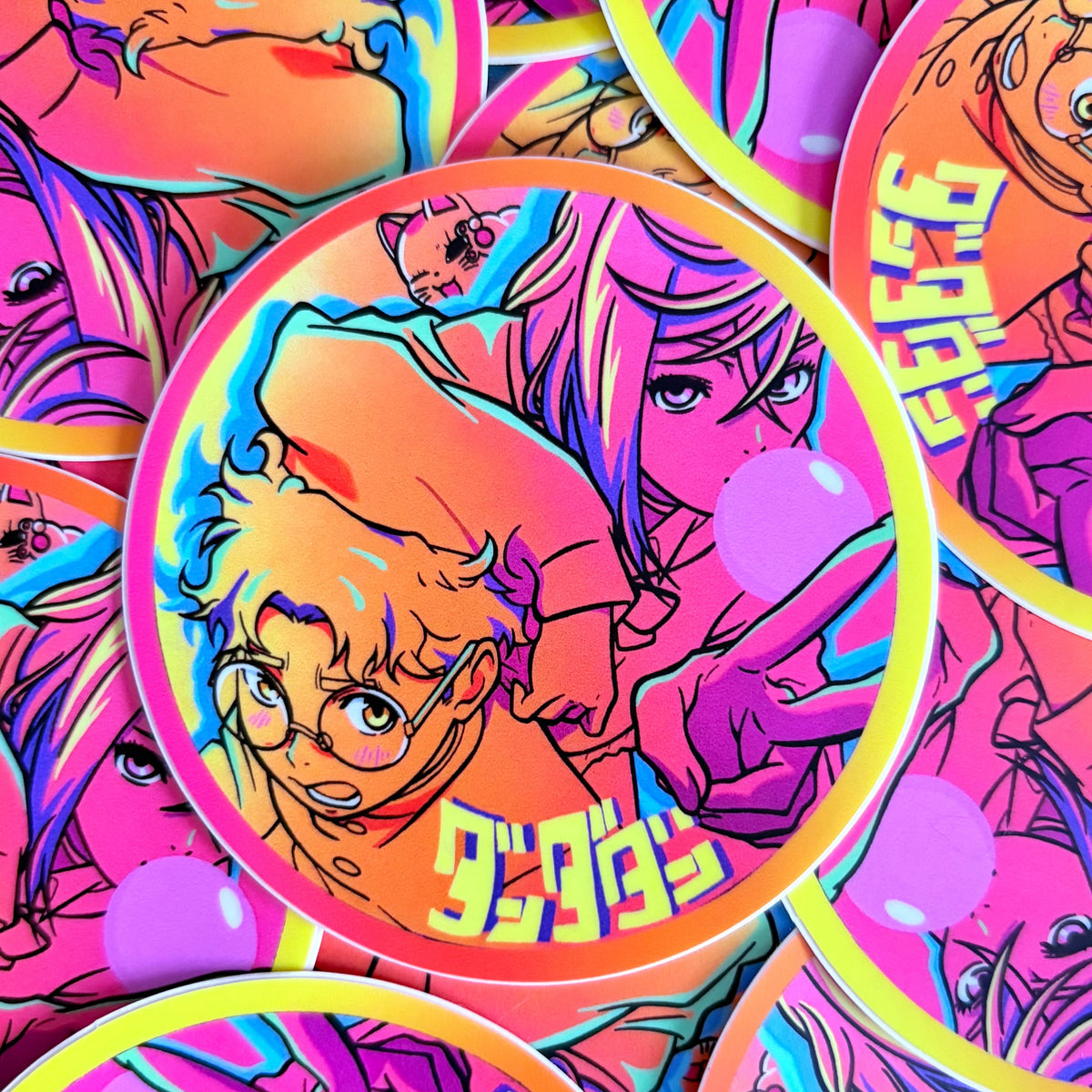 'Supernatural Bubble' Matte Sticker