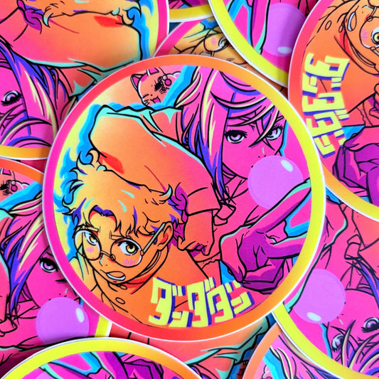 'Supernatural Bubble' Matte Sticker