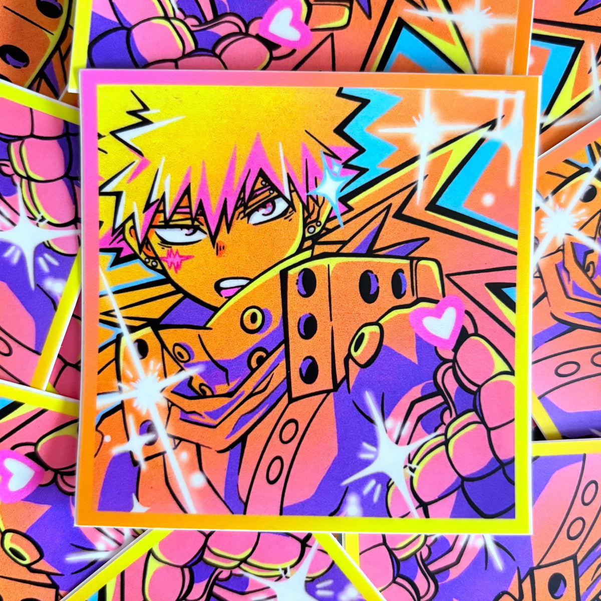 'Star Boom' Matte Sticker