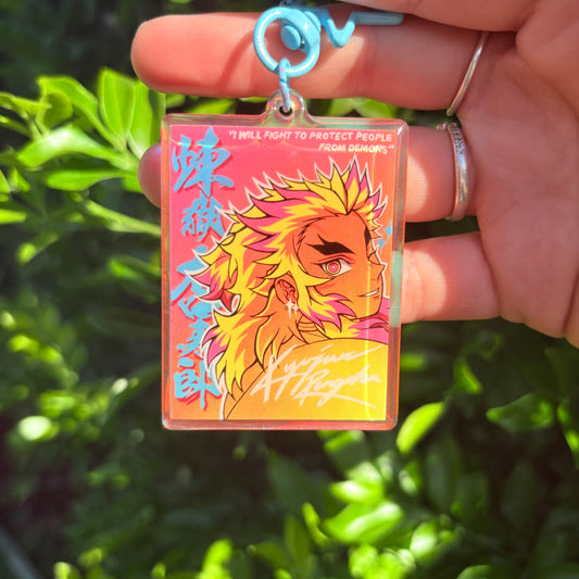 'Golden' Acrylic Keychain