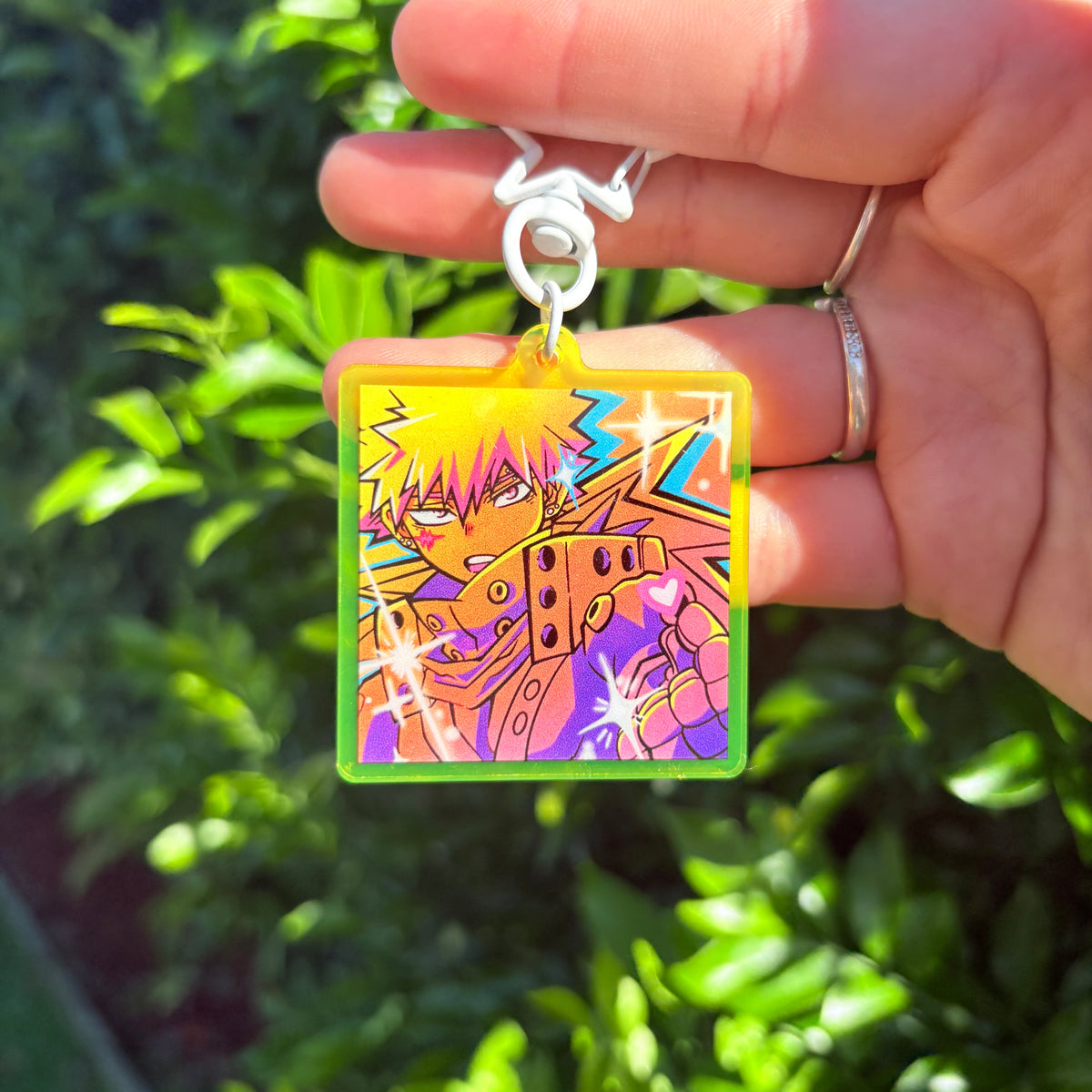 'Star Boom' Acrylic Keychain