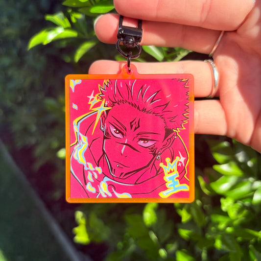 'Disgraced King' Acrylic Keychain